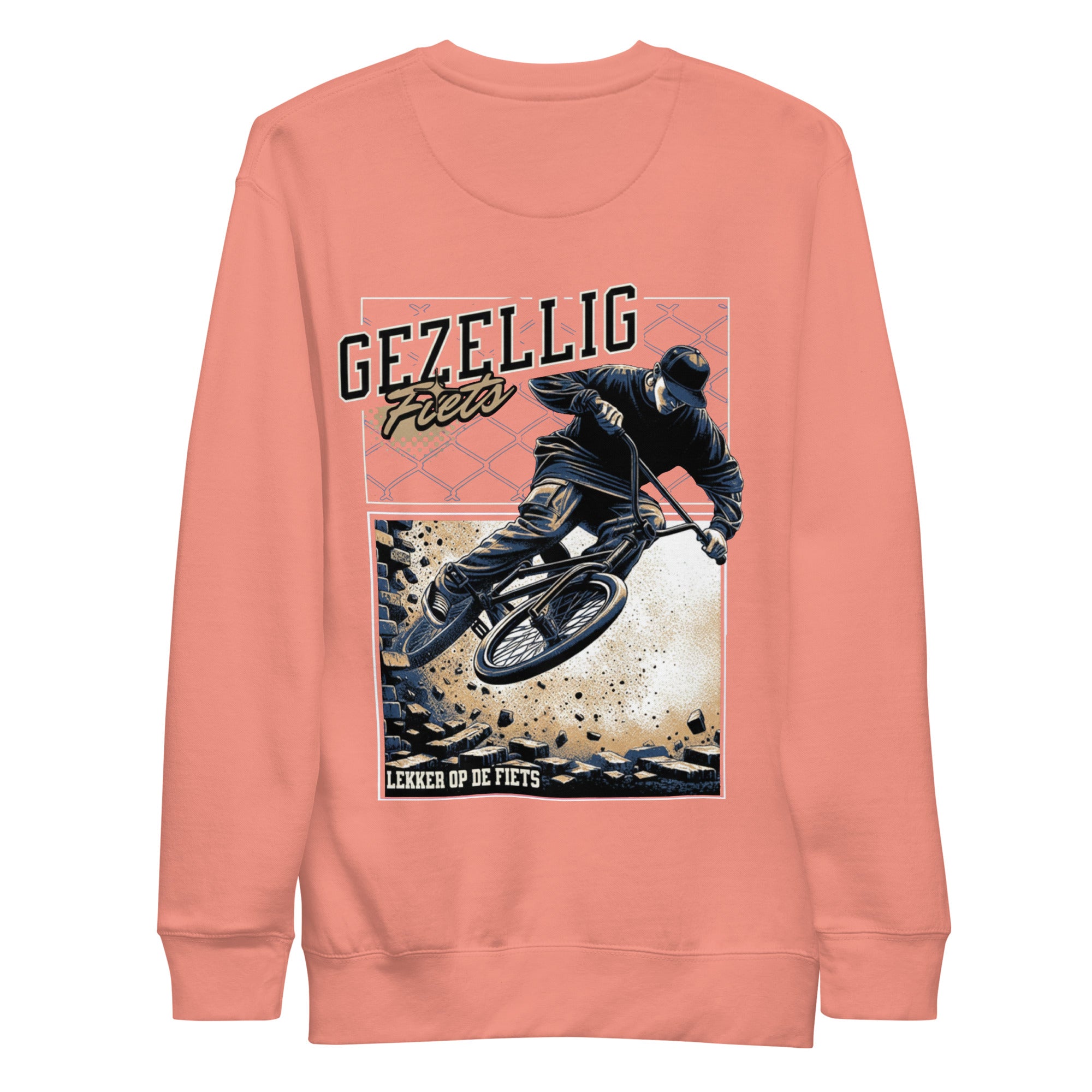 ronde hals, trui, essentieel, minimalistisch, basic, premium, uniseks, fleece, katoen, comfort