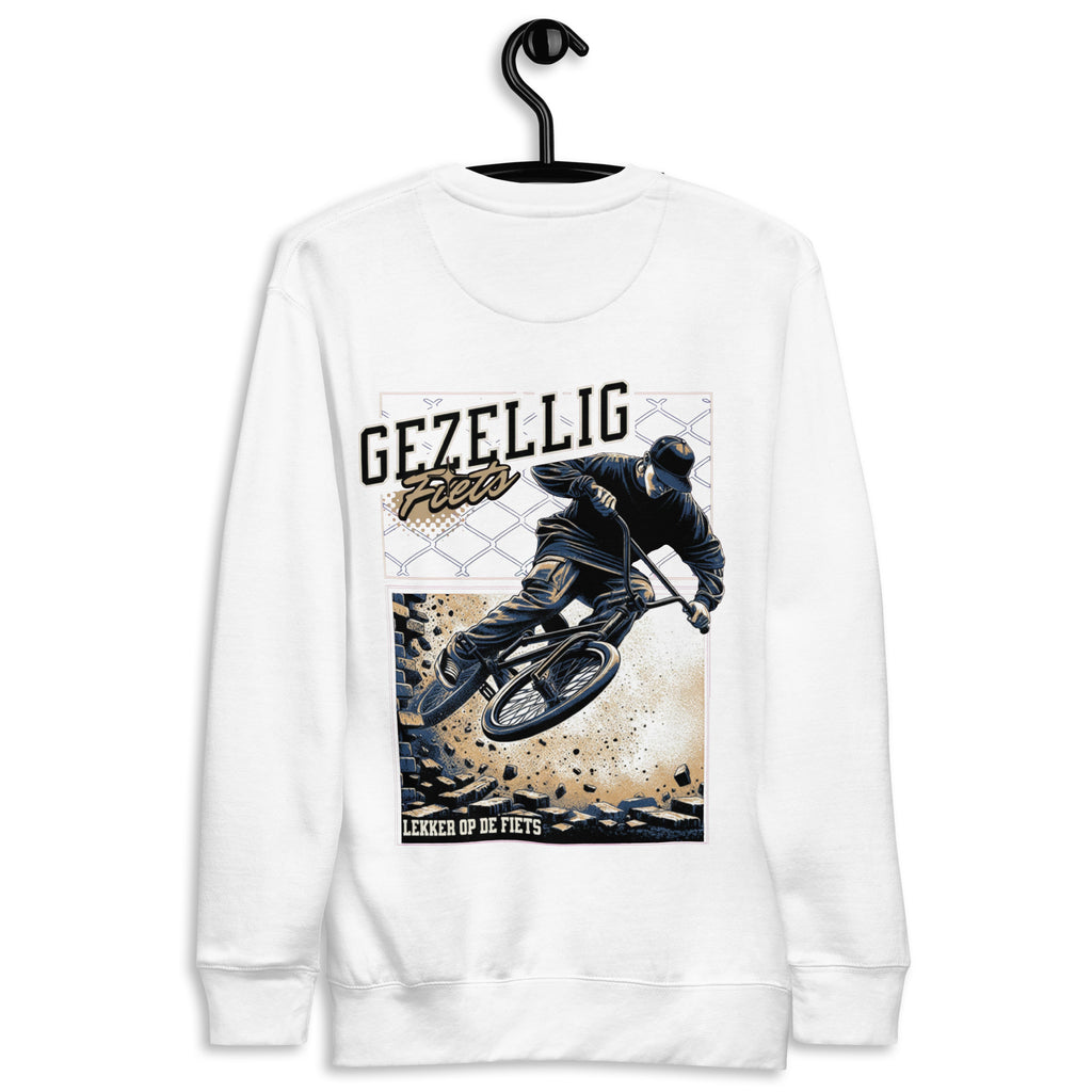 ronde hals, trui, essentieel, minimalistisch, basic, premium, uniseks, fleece, katoen, comfort