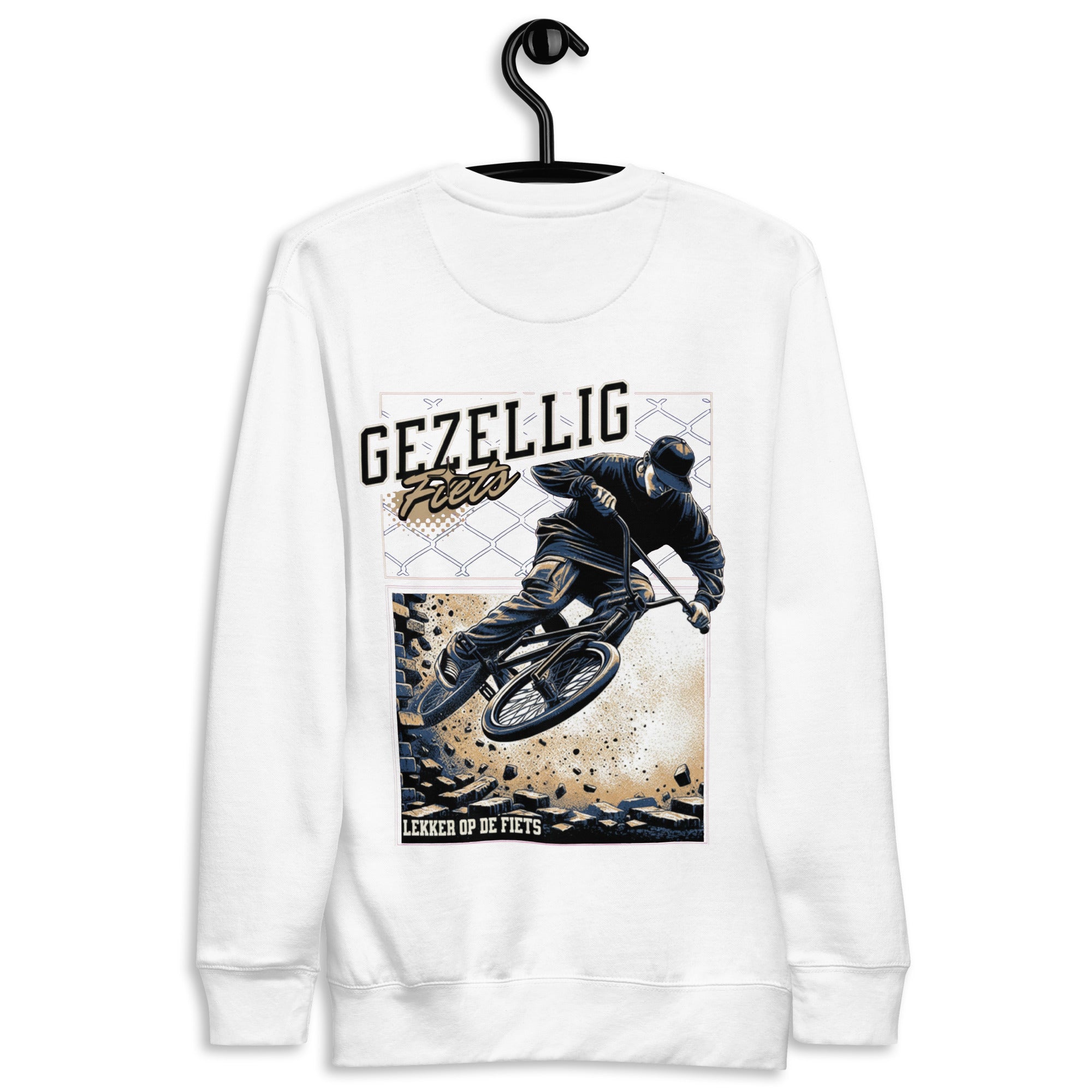 ronde hals, trui, essentieel, minimalistisch, basic, premium, uniseks, fleece, katoen, comfort