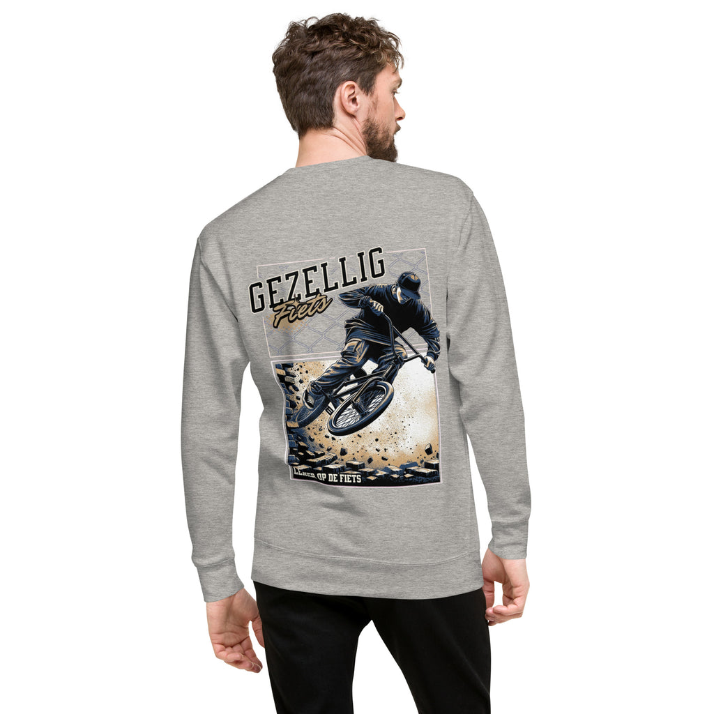 ronde hals, trui, essentieel, minimalistisch, basic, premium, uniseks, fleece, katoen, comfort