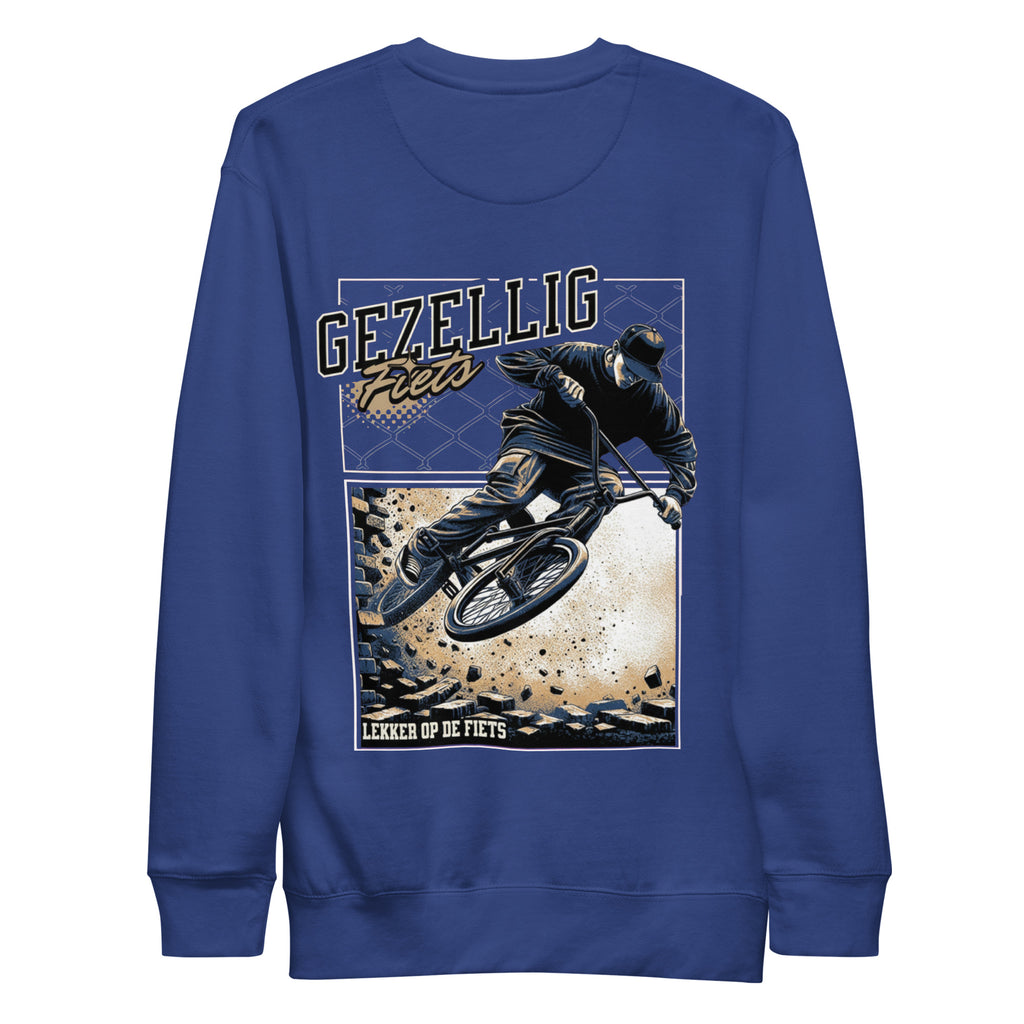 ronde hals, trui, essentieel, minimalistisch, basic, premium, uniseks, fleece, katoen, comfort