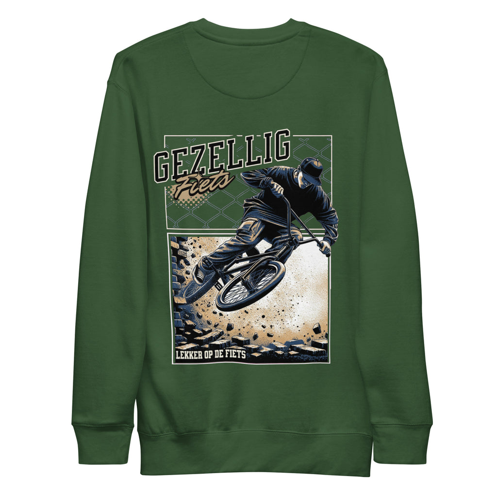 ronde hals, trui, essentieel, minimalistisch, basic, premium, uniseks, fleece, katoen, comfort