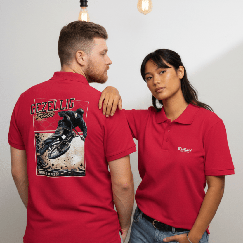 Premium pique polo shirt - | Buy at Echelon Apparel