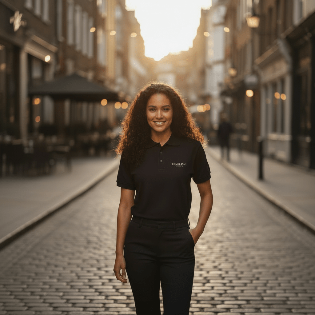 Premium pique polo shirt - | Buy at Echelon Apparel