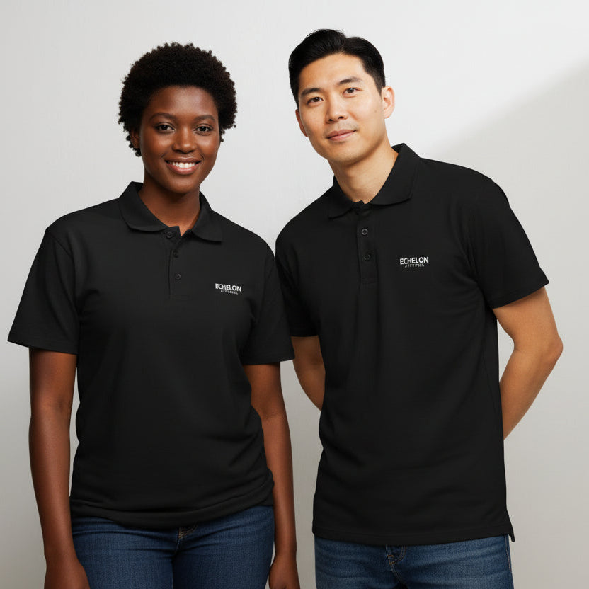 Premium pique polo shirt - | Buy at Echelon Apparel