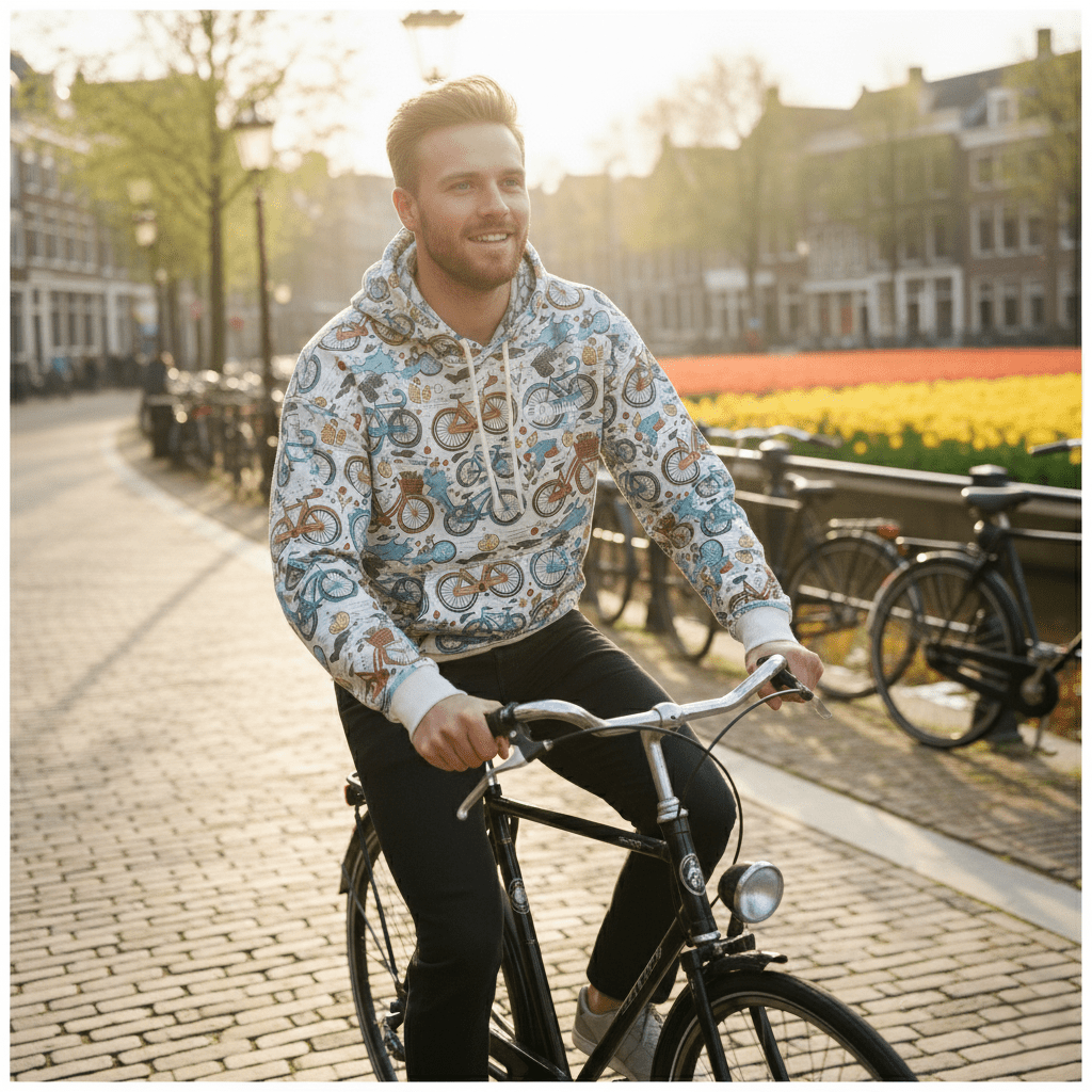 The Echelon 'Conscious Canvas' Sustainable Hoodie - Hoodie | Buy at Echelon Apparel