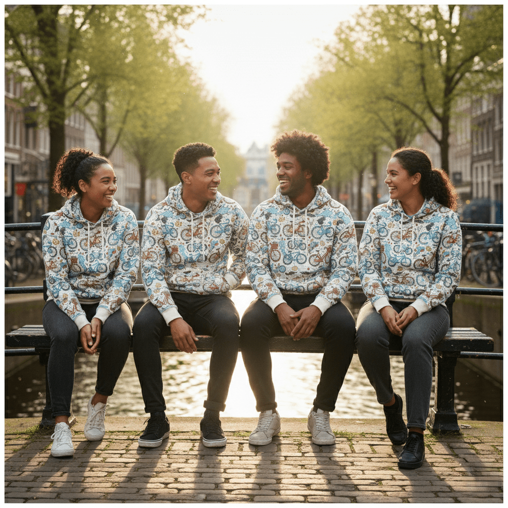 The Echelon 'Conscious Canvas' Sustainable Hoodie - Hoodie | Buy at Echelon Apparel