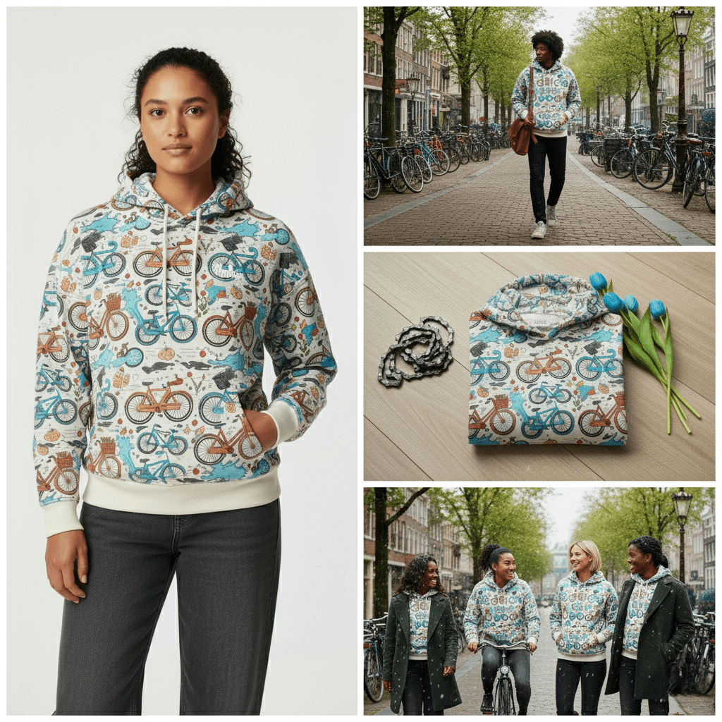 The Echelon 'Conscious Canvas' Sustainable Hoodie - Hoodie | Buy at Echelon Apparel