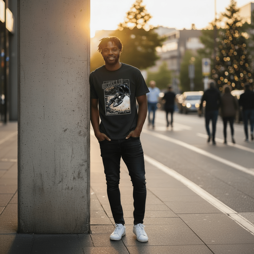 Unisex garment - dyed heavyweight t-shirt - | Buy at Echelon Apparel